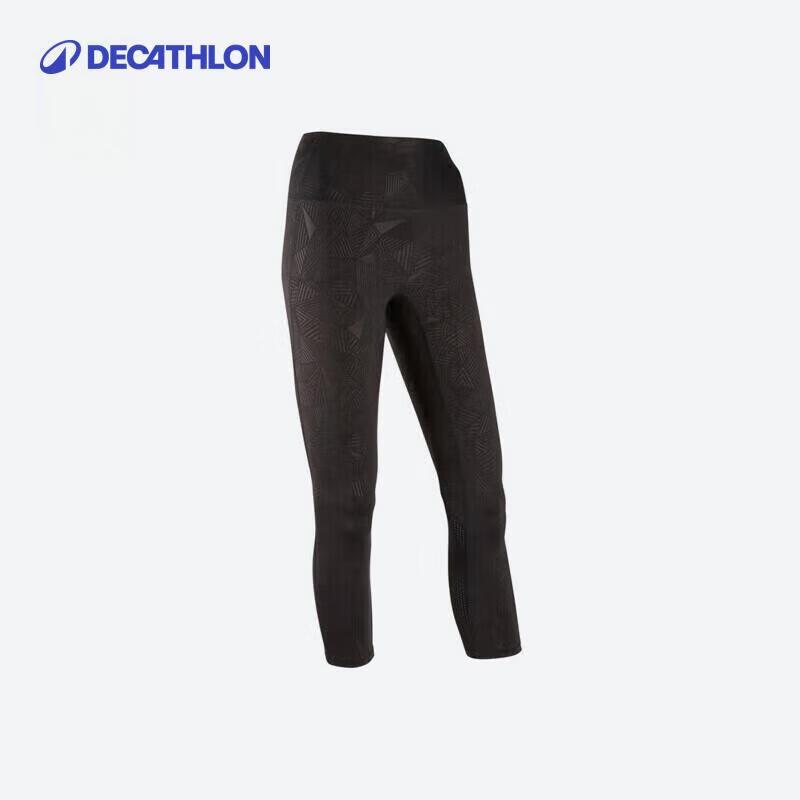 Женские леггинсы для йоги Decathlon с высокой талией 2XS