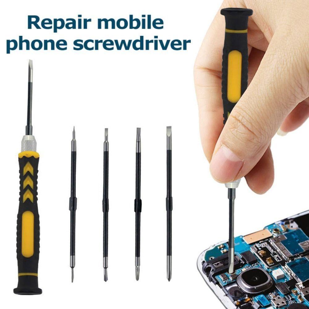 Maintenance Multifunctional Screwdriver Metric Slotted Screwdriver Cross Screwdriver  Computer