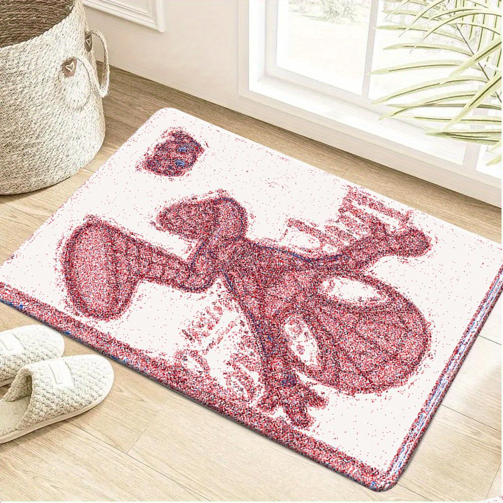 1pc Flannel Mat Marvel Superheroes Bathroom Mat, Multi-Size, Multi-Functional Daily Use, Suitable for Bathroom, Entrance, Laun