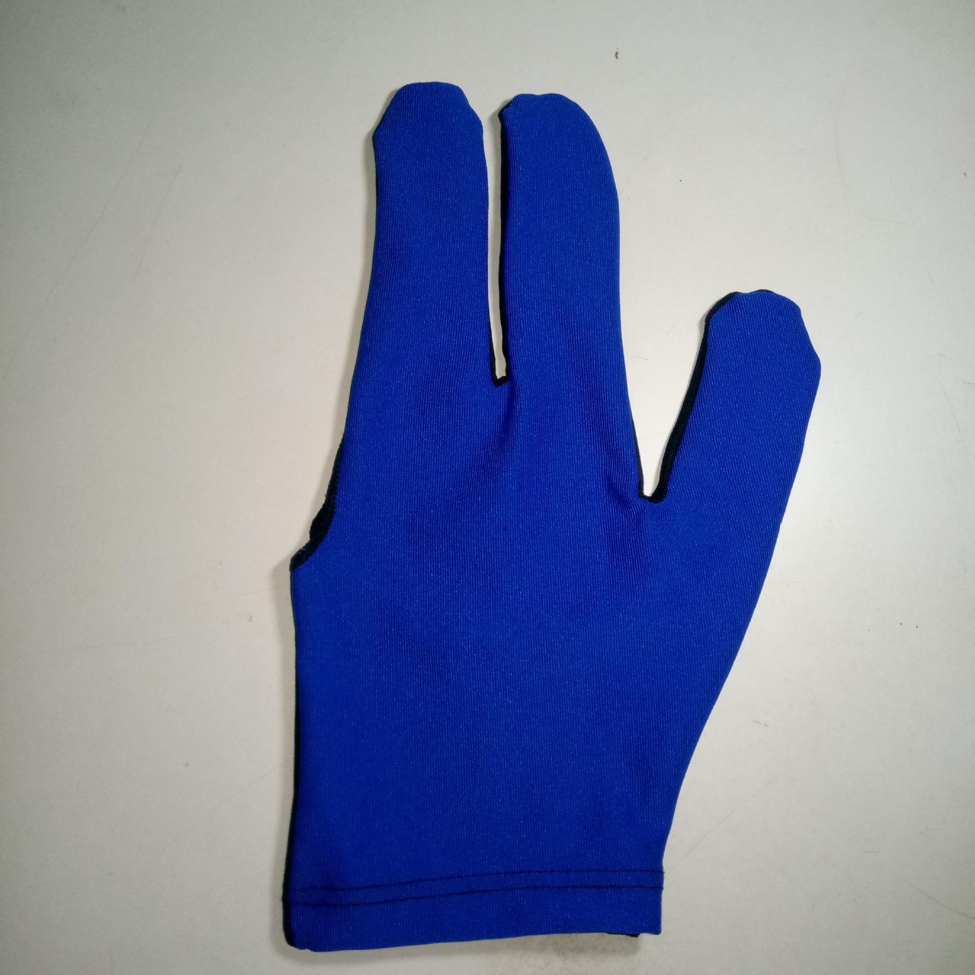 

Professional Open Finger Pool Glove Adjustable Strap Breathable Billiard Training Accessory