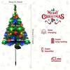 Christmas Tree Lights Solar Waterproof IP65 Durable Outdoor Decoration Lawn Balcony Easy Installation No Wiring Christmas Decora