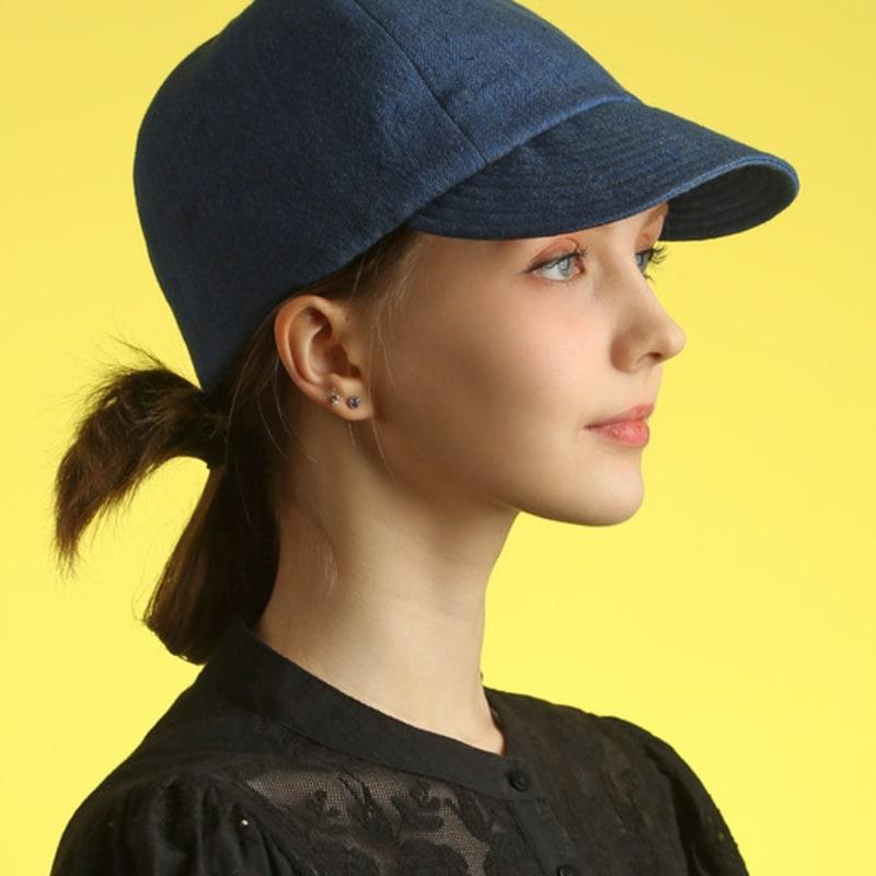 

my beautiful 4-panel blue cap FREE (58)