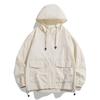 Summer Ice Silk Cool Sunscreen Jacket, Collar Jacket, Men's Casual Lightweight Coat