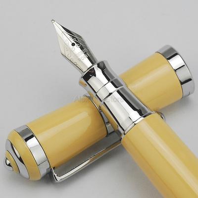 Stylo plume Fuliwen 2051 Métal Style frais et élégant Plume fine 0,5 mm Magnifique multicolore Pour écriture Stylo cadeau