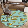 Construction Equipment Office Carpet Chair Mats, Home Decor, Sofa Rug, Office Carpet Suitable for Bedroom, Living Room, Various Rooms"1118116a
