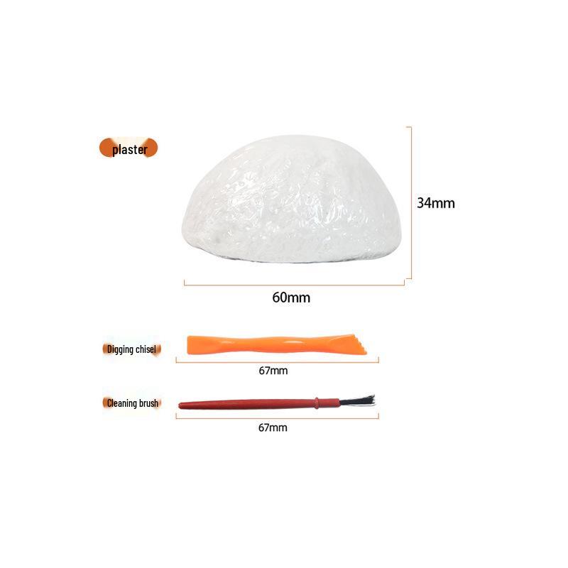 Kids' Gem Digging Treasure Hunt Toy - Educational Archaeological Exploration Set