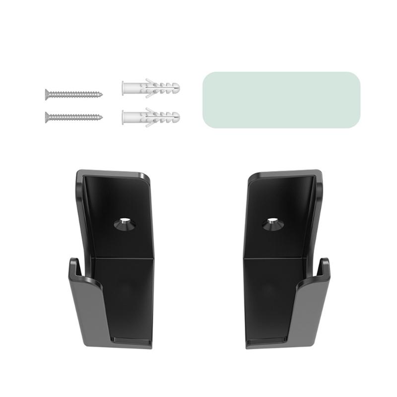 ABS Wall Mounted Power Strips Stand For Tablets Smartphones, Ideal For Smooth Surfaces Like Marble Wood, Glass, Tiles