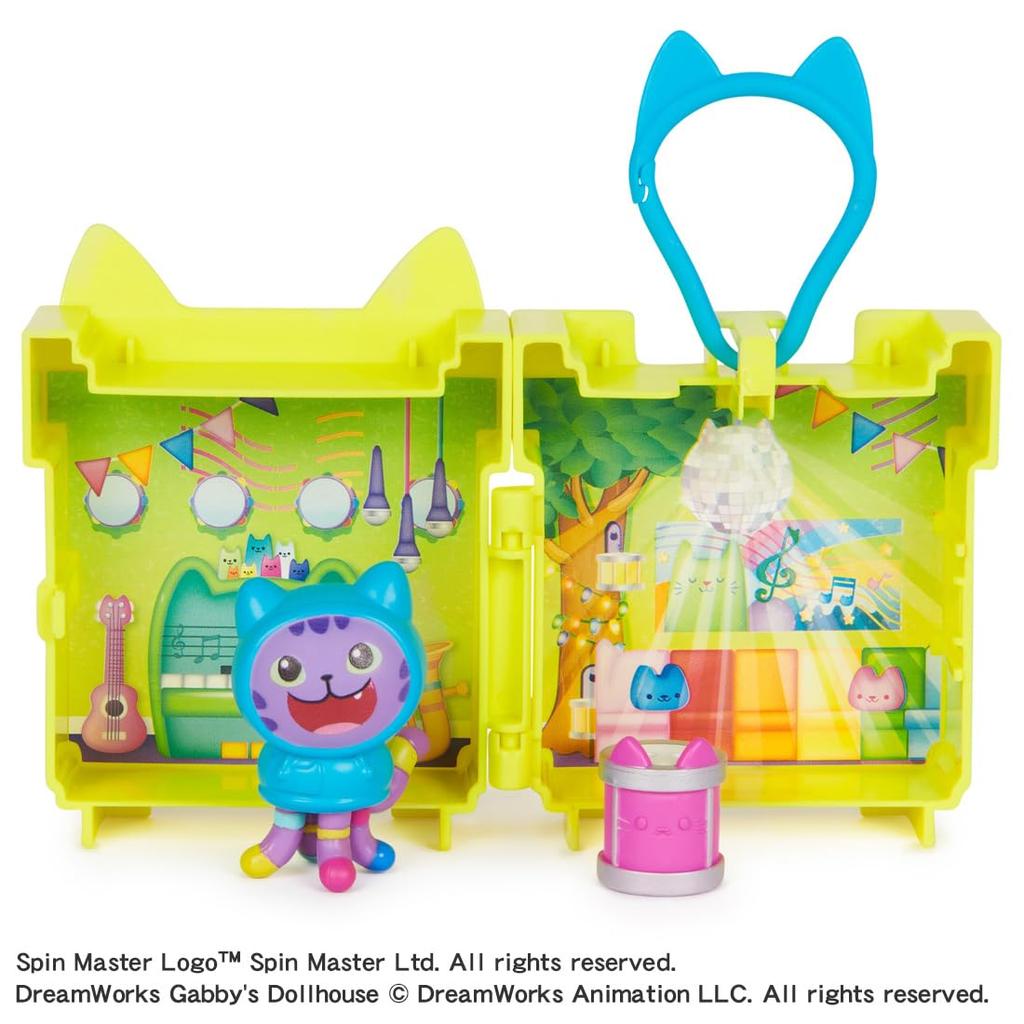 TAKARA TOMY Gabby's Dollhouse Connectable Mini House 2 DJ Catnip's Room