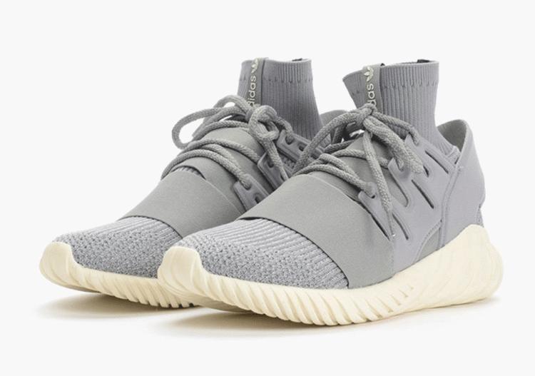 Adidas Tubular Doom Primeknit 'Medium Solid Grey'