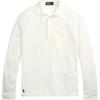 Long-sleeve Linen Polo Shirt 710964534-001