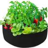 10/30/40/50/100 Gallon with Handles Garden Planting Bag Felt Planting Nursery Pot Grow Bag  Outdoor
