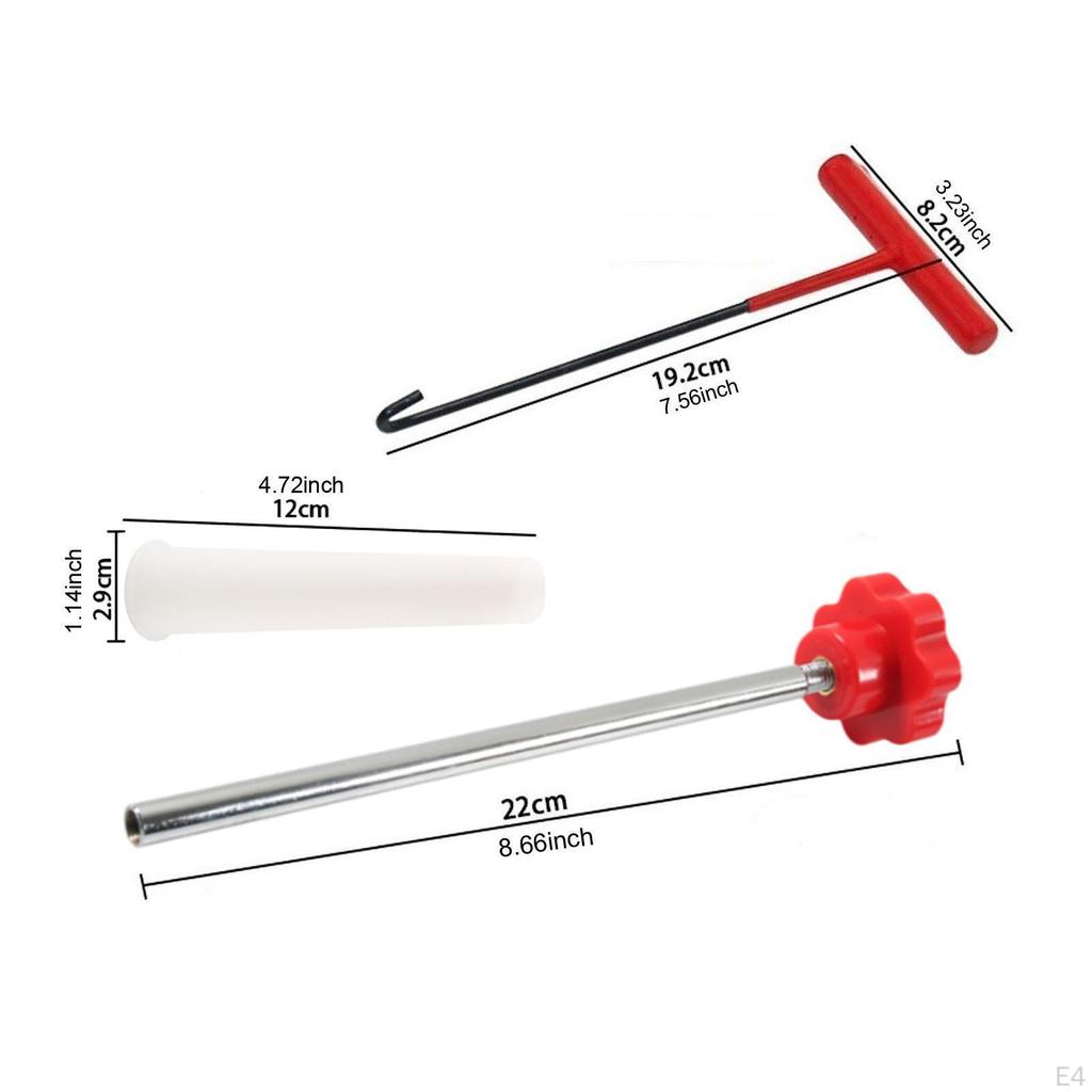 Quick Change Tire Valve Tool Kit Directly Replace High Reliability Sturdy Universal Stem