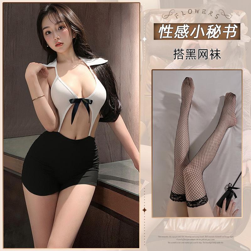 Sex lingerie sexy secretary uniform hip skirt free cosplay teacher hot temptation pure desire style suit
