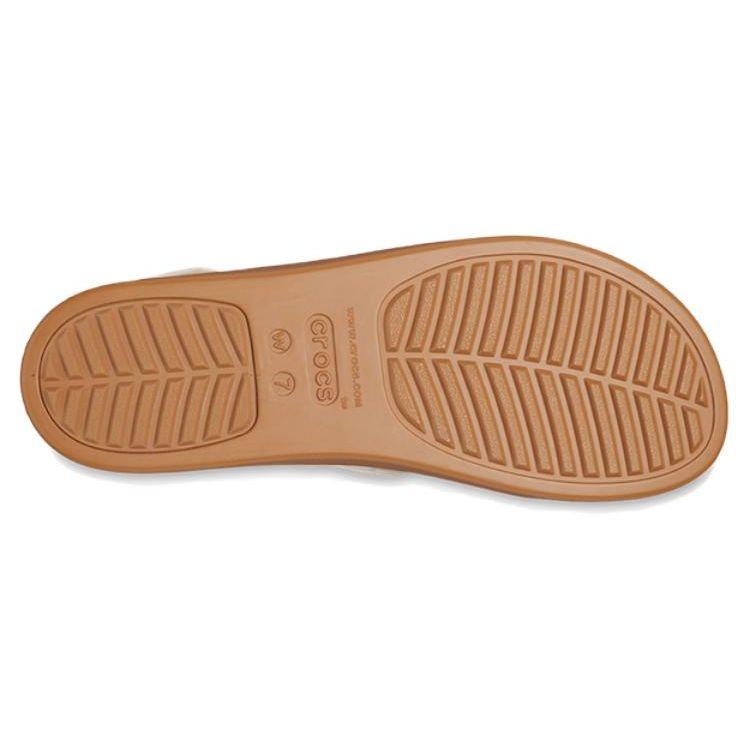 Crocs Comfortable Casual One-Strap Sandals 4.5Cm Women Sandals White 209977-0WV