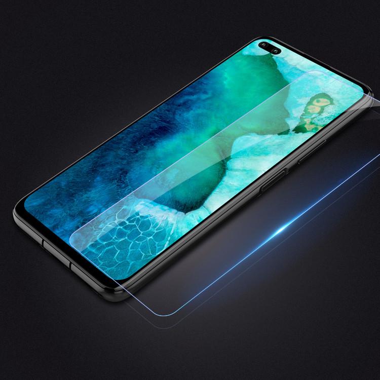 Huawei P40/Honor X30/X10 Mate60 Nova6 Tempered Glass Screen Protector - Anti-Fingerprint, Half-Screen