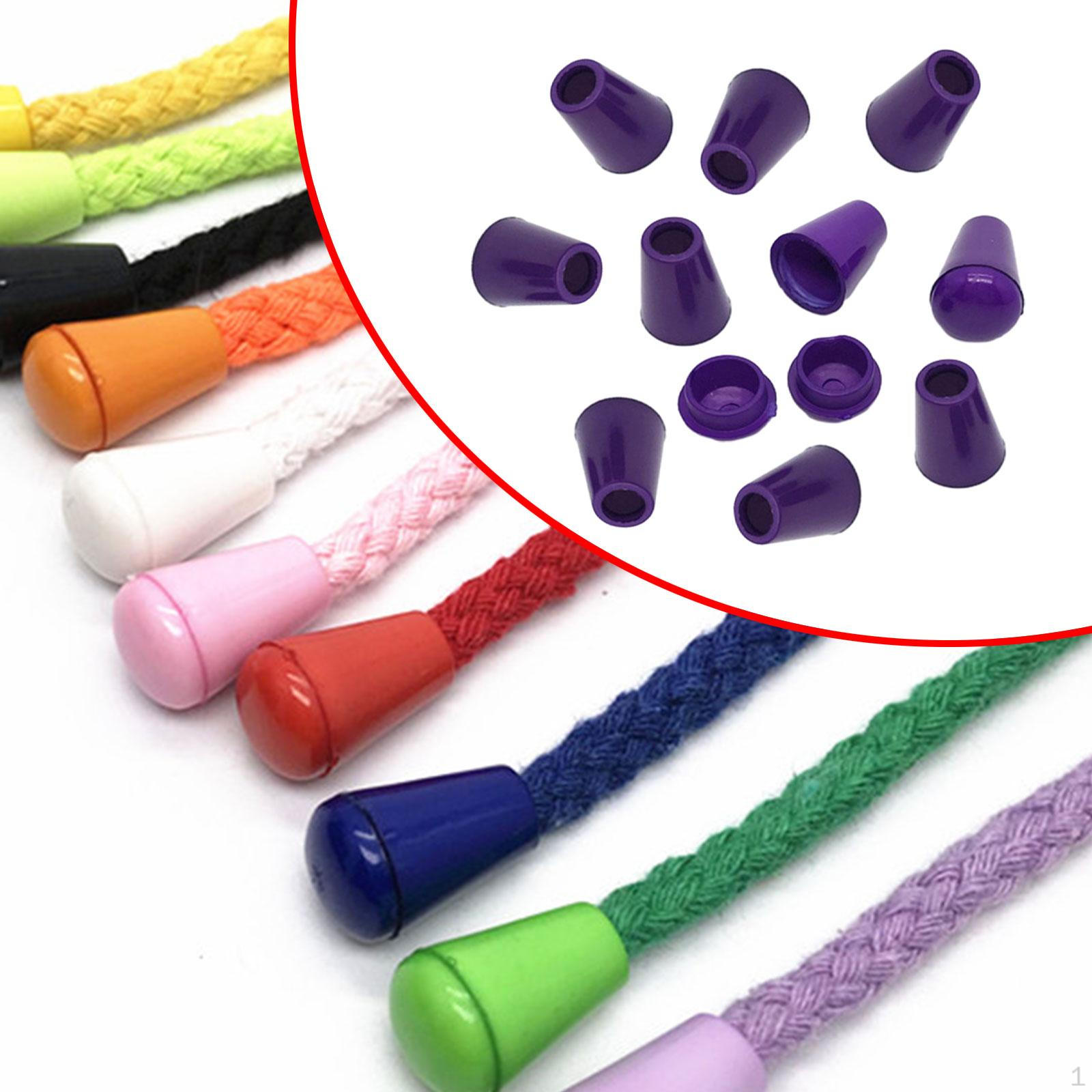 

10 шт. колокольчиков, легкие застежки для шнура, зажимы-фиксаторы для шнура, одежда, рюкзак, сделай сам, Purple