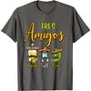 Tequila Salz Limette Tres Amigos Cinco De Mayo Grafik T-Shirt Lässiges Baumwoll-T-Shirt