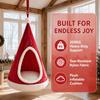Christmas Hat Style Kids Swing Hammock with Air Cushion Swing Chair Hammock Chair  1-2 Person