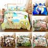 3D Anime Dr Stone Printed Bed Set Duvet Cover Pillowcase Bedding Set Bed Linen Sheet Quilt Cover Full Queen King Size