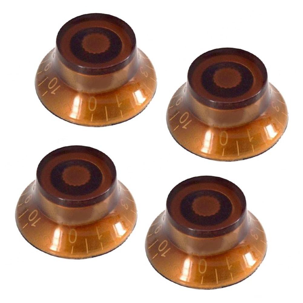 

Ручки скорости для гитары, тон, верхние, 4 шт., громкость 4x 6*3*2 см темно-коричневого