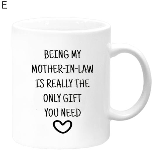 Ceramic Mug 11 Oz Double-Sided Print Microwave Safe Hidden Message Funny Coffee Cup for Home Office Use