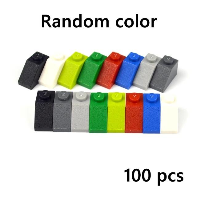30pcs Compatible 4460 DIY Building Blocks Slope 75° 1x2x3 Thick Figure Bricks Educational Creative Toys For Children Gifts