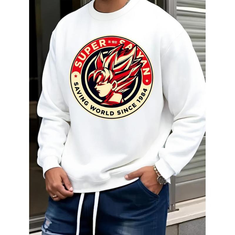 

Dragon Balls Lightweight Crew Neck Sweatshirt, Linen-Cotton Blend, Breathable Summer Layering S