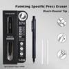 Refillable Eraser Pen Press Mechanism Correction Rubber Sketch Drawing Eraser  Pencil Correction