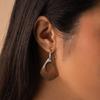 Elegant Wooden Earrings Geometric Design Lightweight And Comfortable Great For Enhancing Fall And Winter Fashion Styles