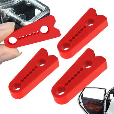 4 Piece Car Door Shock Absorber Silicone Latch Cover For Noise Reduction, Commuting Short Trips & Urban Riding Car Accessories