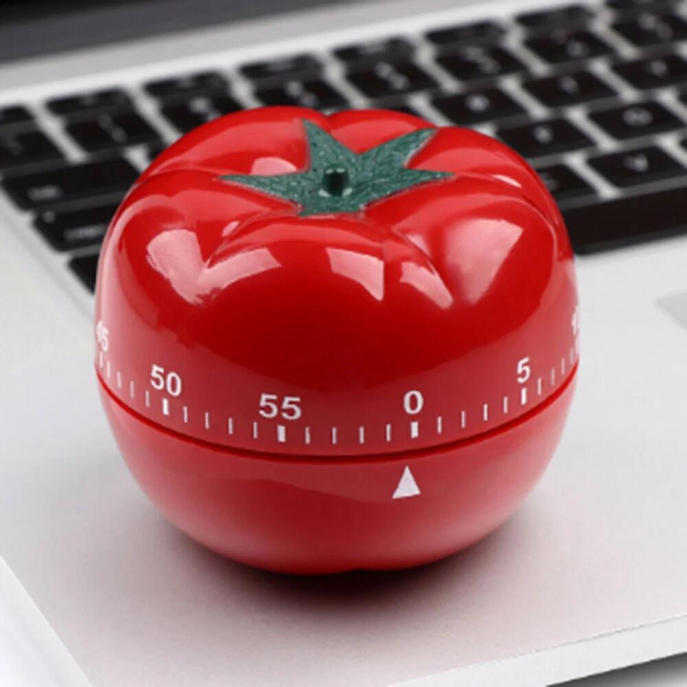 Tomato Timer Electronic Kitchen Timer Reminder Pomodoro Mechanical Countdown Alarm Kitchen Cooking Tool Game Timer Timer Clock