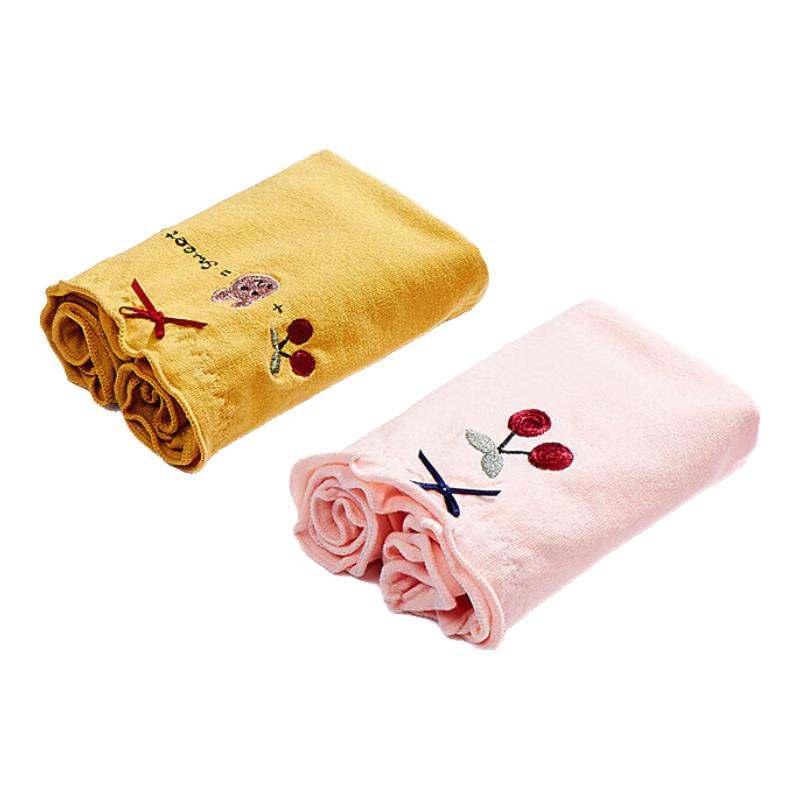 Fenteng Kean Women's Antibacterial Mid-Waist Underwear 4-Pack