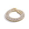 Zircon Tennis Chain Jewelry Men's Necklace Niche Hip Hop Jewelry Women's Bracelet