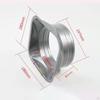 Air Duct Connector Joint Fittings Metal Straight Pipe for Ventilation Adapter Replacement