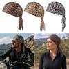 Pălărie Bandană Nouă cu Imprimeu Leopard Uscare Rapidă Respirabilă Batic Sportiv Protecție UV Elastic Pălărie Pirat Activități în Aer Liber