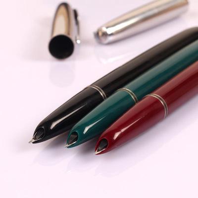 Stylo plume pour étudiants et hommes d'affaires, rouge, bleu, noir, dédié au héros, pointe Fine 007, accessoires de perles, DIY