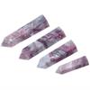 Beautifully Authentic Pink Tourmaline Tower Quartz Crystal Point Wand For Reiki Healing