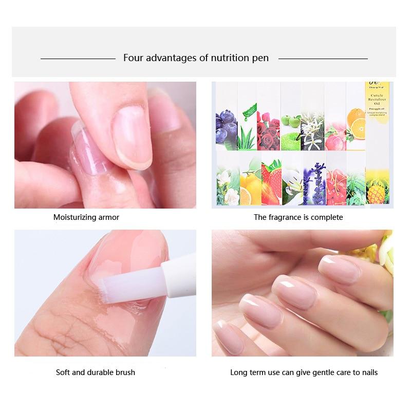 Nail Care Pens Finger Edge Pens Nutritional Oil Anti Dead Skin Anti Barb Moisturizing Skin Nutritional Oil 15 Nail Care Pens XYZ