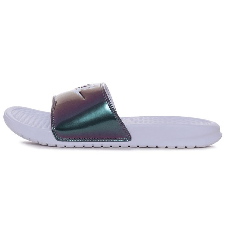 Nike Durable One-Strap Sandals Women Footwear White Black 618919-107