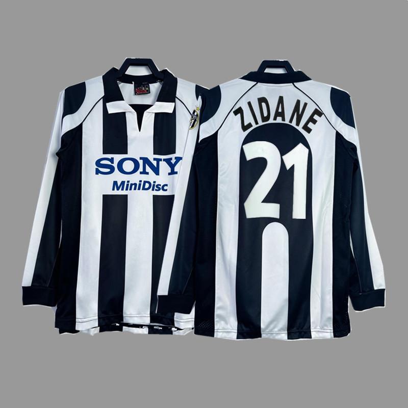 Vintage Jersey Football Jersey Juventus Piero Baggio Zidane Pirlo Buffon Nedved Tracksuit
