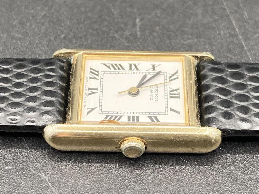 [USED] Battery and strap replaced for Seiko 2C21-5110 SGP watch