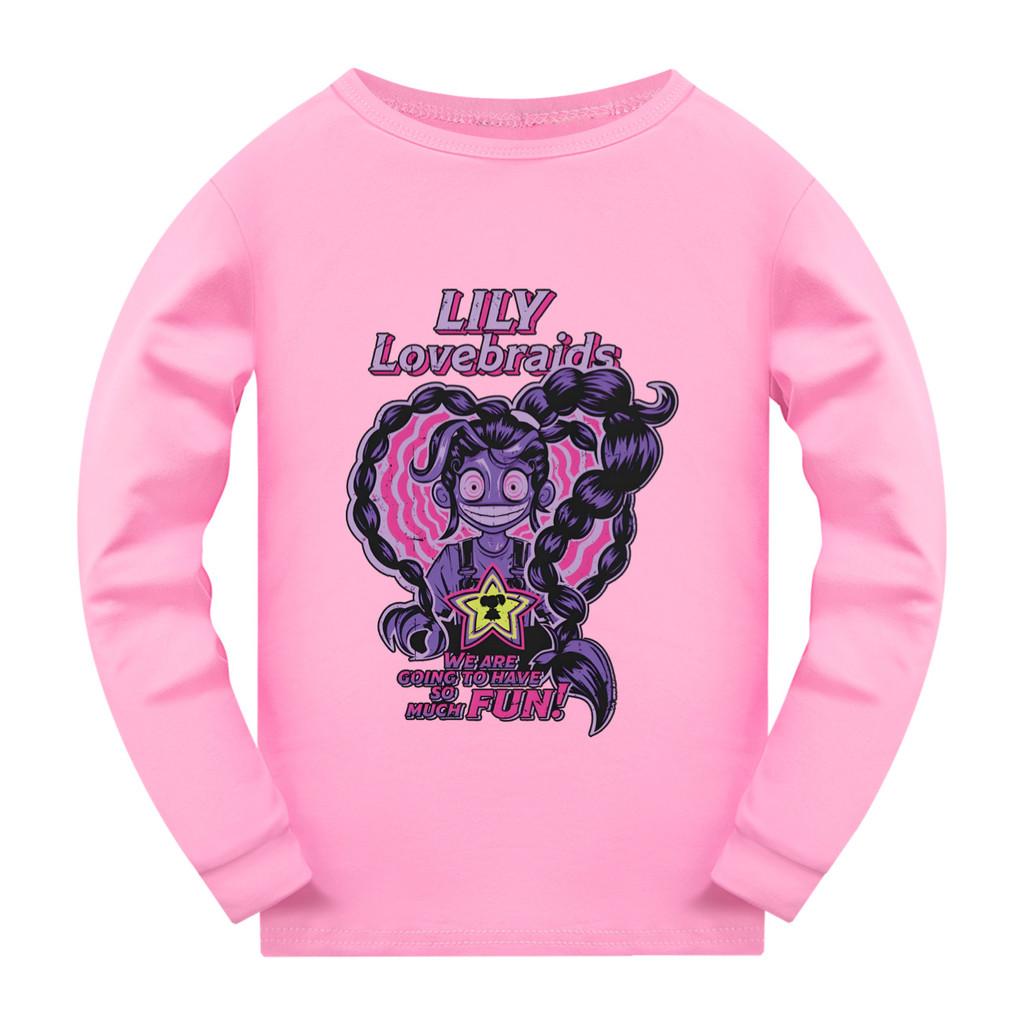 5581 Kids Girls Anime Lily Lovebraids Long Sleeves T-Shirt