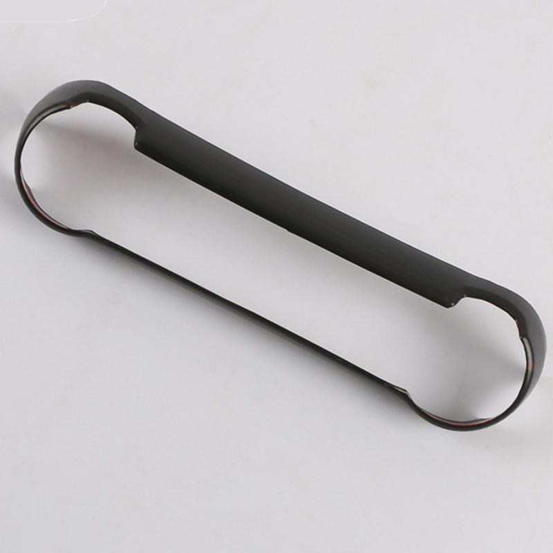Car Accessories For Toyota RAV4 XA50  ABS Matte Interior Air Conditioning Button Switch Ring Cover Trim
