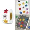 500 Pcs Waterproof Scrapbook Sticker Happy Face Star Sticker For DIY Crafting Background Decoration