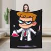 Dexter Morgan Blood Never Lies Knitted Blankets Flannel  Lightweight Thin Throw Blanket for Bedroom Sofa Bedspread