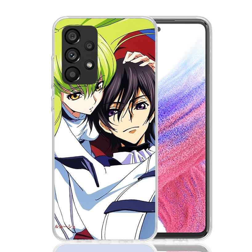Code Geass Anime Phone Case For Samsung Galaxy A52 A32 A22 A12 A02S A50S A30S A51 A31 AA71 Note 20 Ultra 10 S10 Plus Galaxy A52