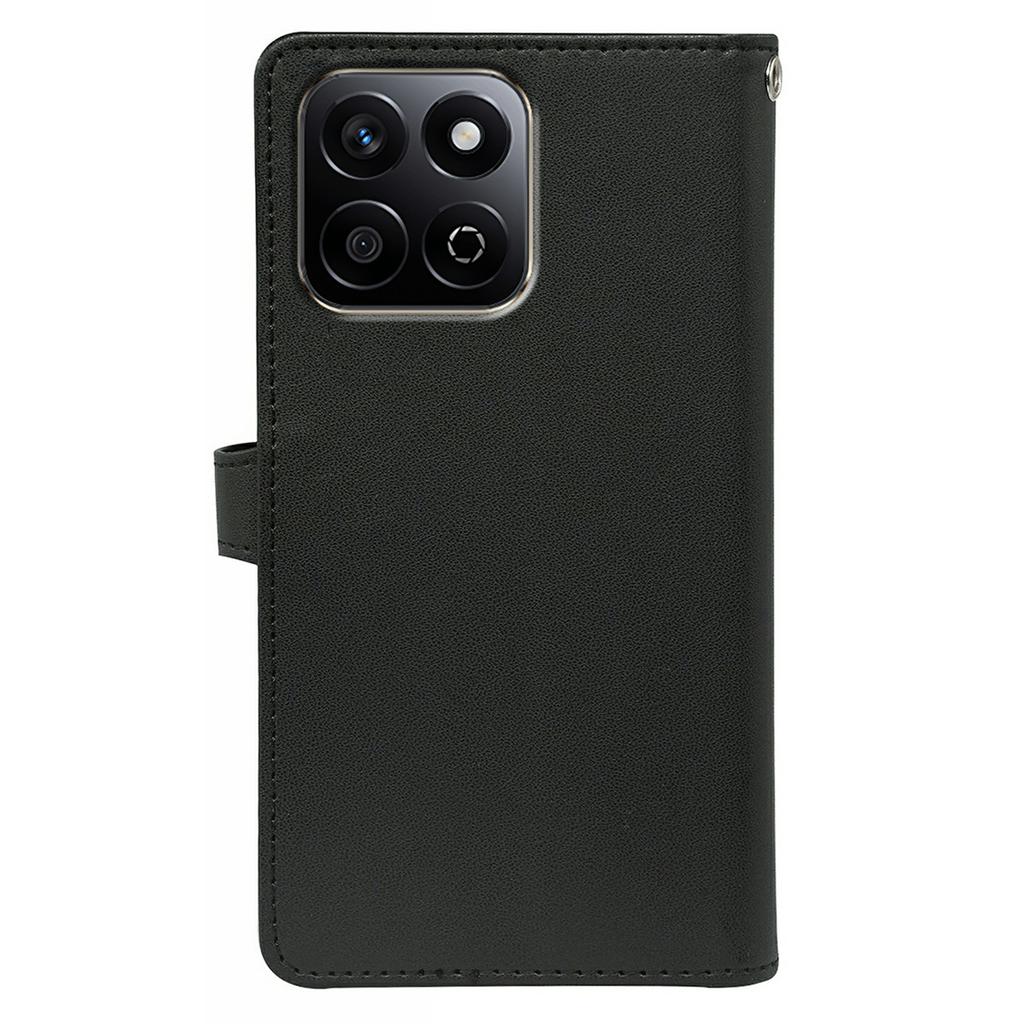 For Honor X7c 4G/200 Smart 5G Case with 9 Card Slots PU Leather Stand Phone Cover
