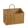 WallMounted Storage Basket RattanWallMountedMounted Hanging SpaceSaving Organizer for