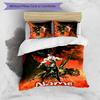 3pcs Custom Name Rock Ozzy Osbourne Bedding Set Duvet Cover Closure Includes 1 Duvet Cover & 2 Pillowcases for All Seasons Bedroom Decor