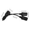 Versatile Car Plug Socket with Switch 240W Power Output Charge Multiple Devices Simultaneously